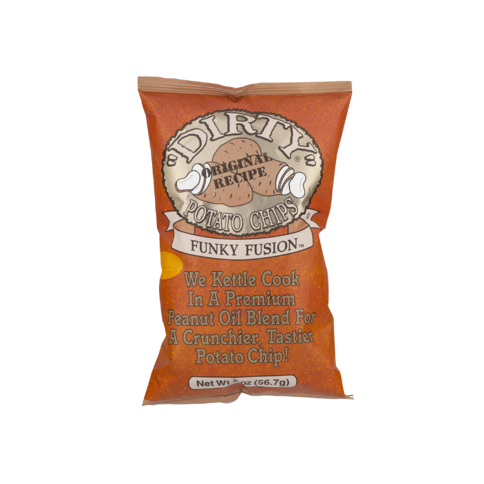 Telman Dirty Potato Chips Funky Fusion (25/case)